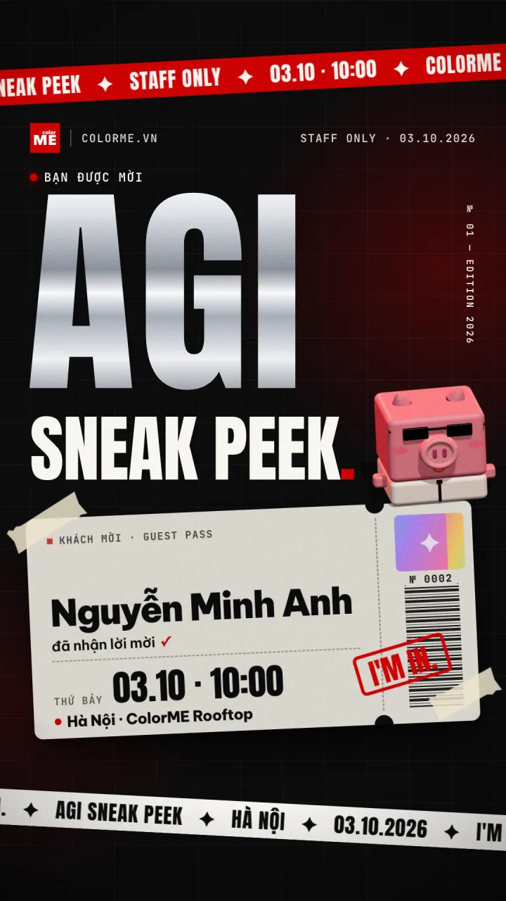 Video mời AGI, tên mẫu